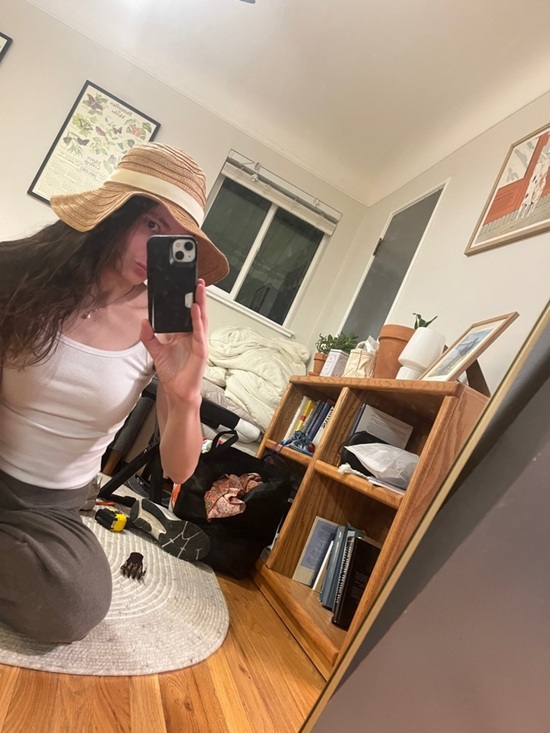 Madewell straw hat